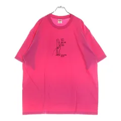 SUPREME (シュプリーム) 25SS Piss Tee ピス プリント 半袖カットソー Tシャツ ピンク