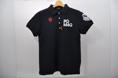 中古 レディース パーリーゲイツ PEARLY GATES 半袖ポロシャツ 1(M) 紺  ネイビー