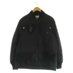 サカイ sacai × SPIEWAK 24-03545Multi Patch Blouson ジャケット ブルゾン ジップアプ 1 黒 ブラック /NR ■OS ■ADのサムネイル