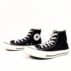 定番カラー◎人気ブランド◎【CONVERSE】コンバース スニーカー ハイカット シューズ M9160 ALLSTAR オールスター シンプル 大人気 定番 カジュアル ロゴ 刺繍 ライン レディース 黒 ブラック 24.5cm /M40883HH