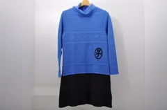 中古 レディース カステルバジャック JC de CASTELBAJAC ワンピース 40(M)  青×紺 長袖タートルネック ニット