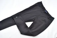 中古 レディース 23区ゴルフ 23区GOLF レギンス  M-L 黒 ブラック 裏フリース ストレッチ