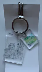 鬼滅の刃原画展イラスト 竈門 炭治郎 禰豆子 兄妹アクリルキーホルダー