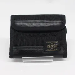 ☆1619　PORTER　ポーター　吉田カバン　HEAT　二つ折り財布　ナイロン　ブラック　703-07887