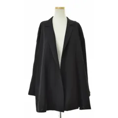 【mizuiro-ind】ボタンレス オーバーサイズジャケット