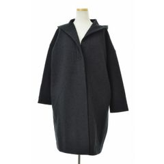 美品】evam eva エヴァムエヴァ リネン アルパカ チェスター コート