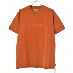 【CARHARTTWIP】A202019 S/S CARHARTT EMBROIDERY T-SHIRT ロゴエンブロイダリー半袖Tシャツ