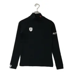 中古 レディース パーリーゲイツ PEARLY GATES 長袖シャツ 0(S) 紺 ネイビー ハイネックカットソー