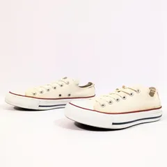 人気ブランド◎定番アイテム◎【CONVERSE】コンバース スニーカー ローカット シューズ M9165 ALLSTAR オールスター カジュアル シンプル おしゃれ ロゴ 刺繍 大人気 定番 ライン レディース ベージュ 24cm /M40885HH