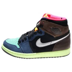NIKE (ナイキ) AIR JORDAN 1 RETRO HIGH OG BAROQUE BROWN エアジョーダン1 レトロ ハイカットスニーカー マルチ US9/27cm 555088-201