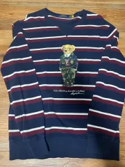 ポロ ラルフローレン ストライプ ベア ロングスリーブ