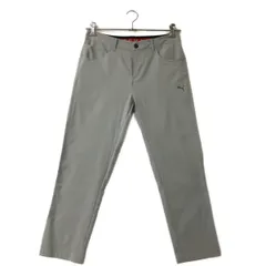 中古 メンズ プーマ PUMA パンツ M グレー シンプル