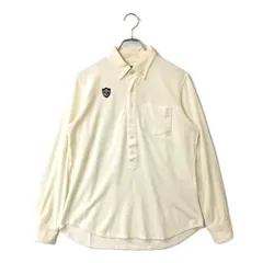 中古 メンズ パーリーゲイツ PEARLY GATES 長袖ポロシャツ 4(M) 白 ホワイト  ボタンダウン