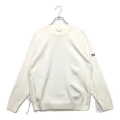 中古 メンズ パーリーゲイツ PEARLY GATES セーター 4(M) 白 ホワイト PGG 長袖クルーネックニット