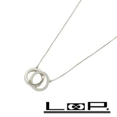 □美品□ ジョージジェンセン ラブラドライト クリア 石 ネックレス