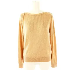 アンタイトル UNTITLED ボートネックセーター ニット 長袖 ウール 2 ピンク /MF ■OS