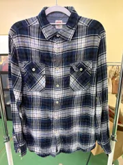48☆ Mossimo Supply Co. アスレチックフィットフランネルシャツ