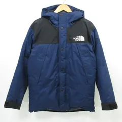【三重本店】 中古 THE NORTH FACE | ザ・ノースフェイス マウンテンダウンジャケット ND91837 ネイビー サイズ：M 【92】