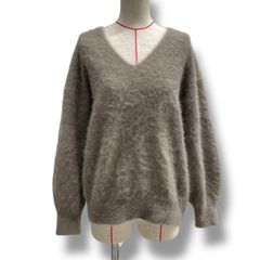 極美品 Loungedress FURカシミヤVニット グレー F - メルカリ