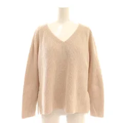 ユナイテッドアローズ UNITED ARROWS コットン Vネックニット セーター プルオーバー ピンク /DF ■OS