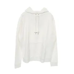 サンローランパリ SAINT LAURENT PARIS パーカー ロゴプリント 677259 ホワイト コットン パーカー ユニセックス Used Aのサムネイル