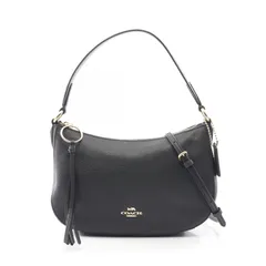 コーチ COACH ハンドバッグ サットン クロスボディ 52548 ブラック レザー サットン 2wayショルダー レディース Used A
