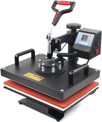 熱転写プレス本体 Tシャツに転写可能 30×38CM大表面 スイングアウェイ ヒートプレスマシン DIY熱印刷機 卓上型 熱転写プレス【PSE認証済】