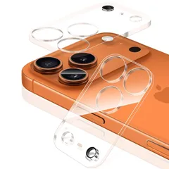 【新品】 Sungale いPhone17Pro カメラ保護 カメラフィルム iPhone17 Pro カメラ保護 カバー ?化ガラス 黒縁取り 極薄 アイフォン17プロ用カメラレンズ保護カバー 全面保護 3眼レンズ保護 露出オーバー防止 防塵 旭硝子素材 0