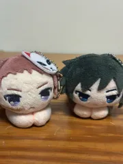 鬼滅の刃 錆兎 義勇 キーホルダー人形