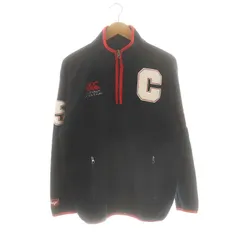 カンタベリーオブニュージーランド canterburyofnewzealand フリースプルオーバー ジャケット M ネイビー レッド オフホワイト /DO ■OS ■GY09