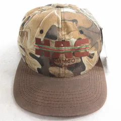 中古 キャップ 90年代 90s HAC 刺繍 デッドストック USA製 茶他 迷彩 25nov27