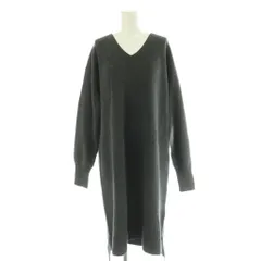 スピック&スパン Spick&Span ニットワンピース F ダークグレー /AB ■OS