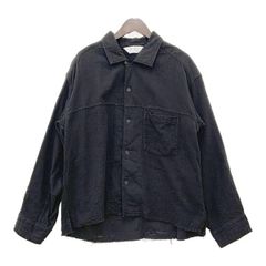 ANCELLM アンセルム ダブルガーゼシャツ ジャケット DOUBLEGAUZE SHIRT