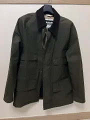 ザラ バブアー風 ワークジャケット L