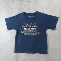 UNIQLO　ユニクロ Tシャツ恐竜柄　青色　男の子 キッズ　 UT 110cm　□〇