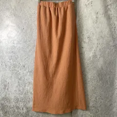 CIAOPANIC チャオパニック レディース タイトスカート スリット ロングスカート オレンジ 〇□