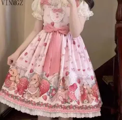 いちご ロリータドレス