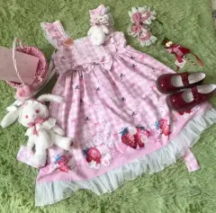ロリータいちごドレス :3