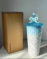 新品 未使用 韓国限定 Starbucks スタバ サマー MD クラッシィ リボン ダイオン bei1