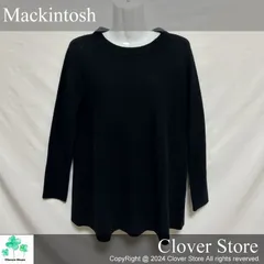 価格交渉お気軽にどうぞ！ 【新品・未使用Nランク】 Mackintosh マッキントッシュ セーター 38 Mサイズ相当 ブラック