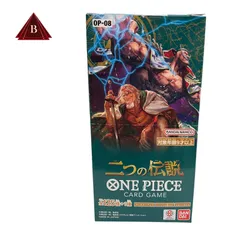【新品・未開封】「ONE PIECEカードゲーム ブースターパック 二つの伝説 OP-08  BOX」