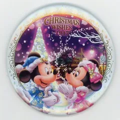 【中古】バッジ・ピンズ ミッキーマウス＆ミニーマウス カンバッジ 「クリスマス・ウィッシュ2017」 東京ディズニーシー限定