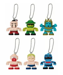 キン肉マン ドットフィギュアチャーム 全6種セット BANDAI コンプリート