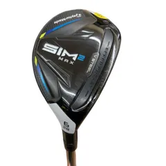 【中古】 テーラーメイド SIM2 MAX U6 ユーティリティ UT KBS MAX MT85 JP (フレックスS) メンズ 男性用 右利き 右用 Cランク ゴルフクラブ