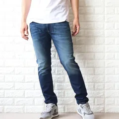 ディーゼル ジーンズ メンズ デニム KROOLEY-E-NE テーパード ジョグジーンズ DIESEL A12947 068HZ