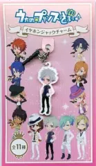 【中古】モバイル雑貨 黒崎蘭丸 イヤホンジャックチャーム 「うたの☆プリンスさまっ♪」