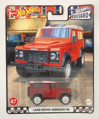 MATTEL BOULEVARD HOTWHEELS LAND ROVER DEFENDER 90 レッド HCR10