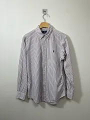 ポロPOLO ストライプ シャツ L - S21
