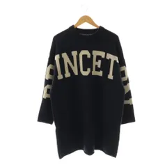 スピック&スパン Spick&Span 23AW ビッグロゴニットワンピース 膝丈 ネイビー /HK ■OS