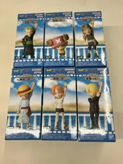 [全6種セット]バンプレスト 麦わらの一味 ワンピース ワールドコレクタブルフィギュア -「仲間の印だ」- ワンピース